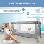 Mobiclinic® Ultra-Compact Travel Cot with Mattress