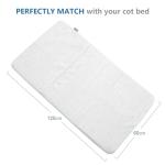 SPRINGSPIRIT Portable Travel Crib Mattress, 60 x 120 cm