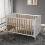 MEICI BABY Alex 3-in-1 Wooden Cot Bed