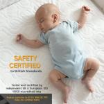 Breathable Foam Cot Mattress with Washable Cover