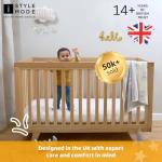 Breathable Foam Cot Mattress with Washable Cover