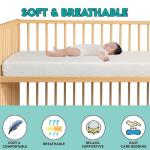 Atmungsaktive, dicke Matratze für Babybett