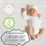 Quilted Travel Cot Mattress for Red Kite & Graco