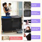 SnoozeShade Travel Cot Blackout Canopy for Babies