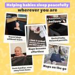 SnoozeShade Travel Cot Blackout Canopy for Babies