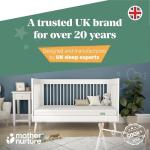 Eco-Friendly Hypoallergenic Crib Mattress, Reversible & Waterproof