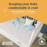 Eco-Friendly Hypoallergenic Crib Mattress, Reversible & Waterproof