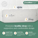 Eco-Friendly Hypoallergenic Crib Mattress, Reversible & Waterproof