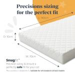 Eco-Friendly Hypoallergenic Crib Mattress, Reversible & Waterproof