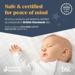 Eco-Friendly Hypoallergenic Crib Mattress, Reversible & Waterproof