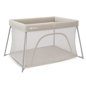 My Babiie 2-in-1 Lightweight Travel Cot - Ivory