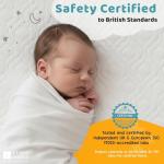 Breathable Foam Mattress with Waterproof Cover for Cots