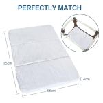 Trifold Portable Travel Cot Mattress Topper 95x65cm