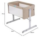 Graco Sweet2Sleep Bedside Bassinet with Height Adjustments