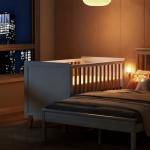 MEICI BABY Alex 3-in-1 Wooden Cot Bed