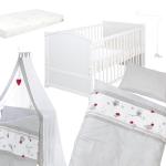 Adjustable Baby Bed Set with Canopy & Linen