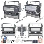 Bluetooth Smart Co-Sleeping Baby Bassinet Crib