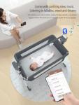 Bluetooth Smart Co-Sleeping Baby Bassinet Crib