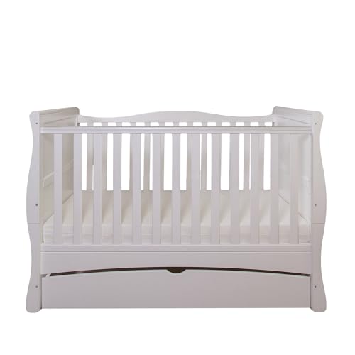 Viculii GILBERT 3-in-1 Sleigh Cot Bed with Mattress