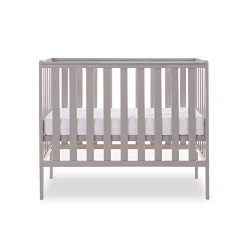 Obaby Bantam Space Saver Cot in Warm Grey