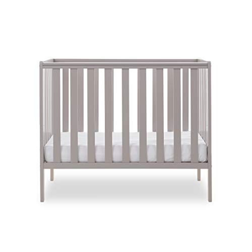 Obaby Bantam Space Saver Cot in Warm Grey