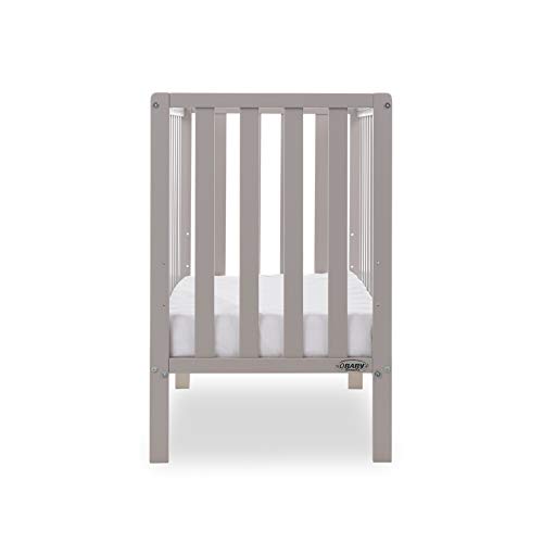Obaby Bantam Space Saver Cot in Warm Grey