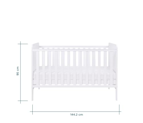 Tutti Bambini Rio Baby Cot Bed with Changer