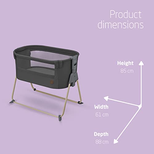 Maxi-Cosi Tori 2-in-1 Bedside Crib, Co-Sleeper