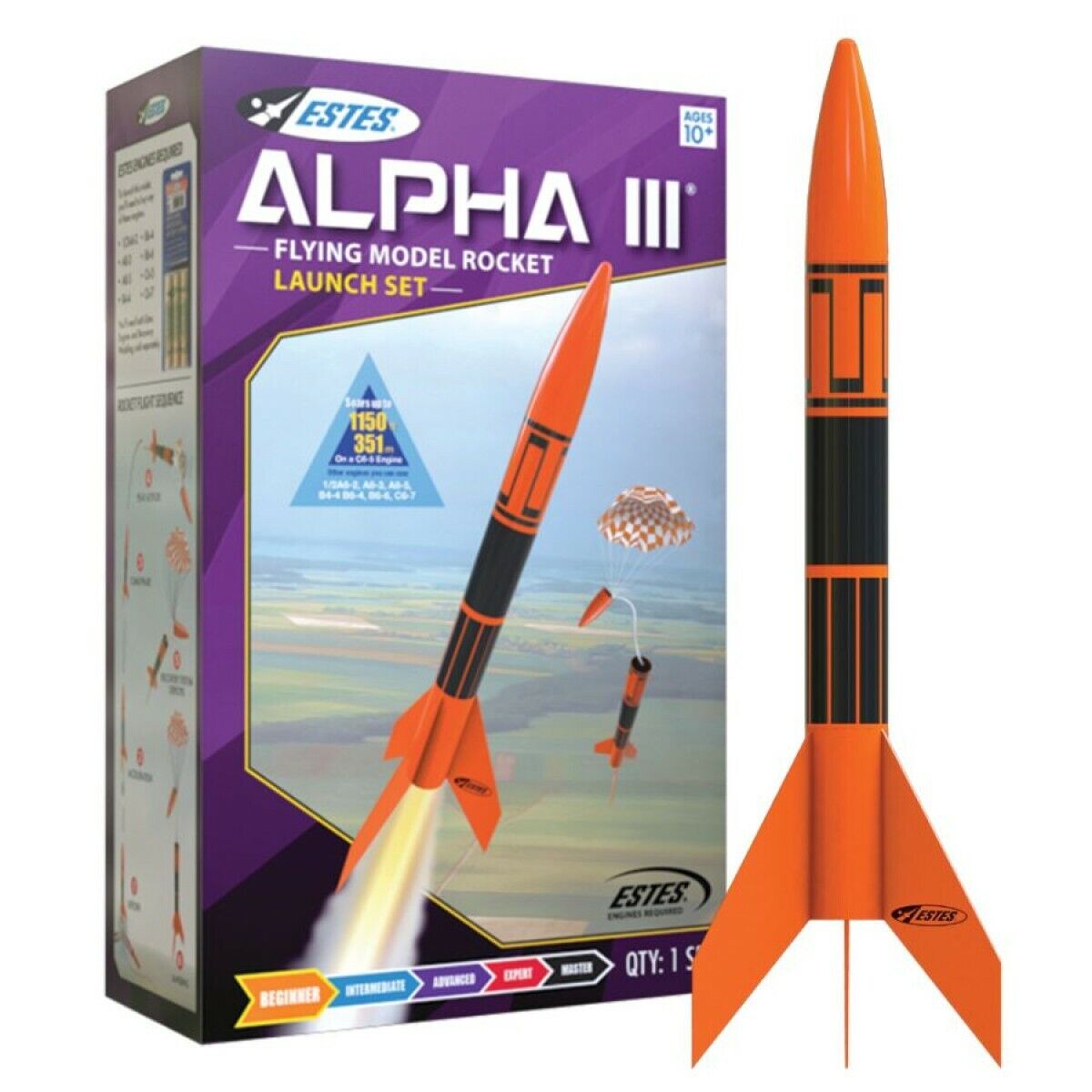 Estes Alpha III Rocket Launch Set