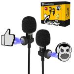 Professional Dual Lavalier Microphones for Interviews