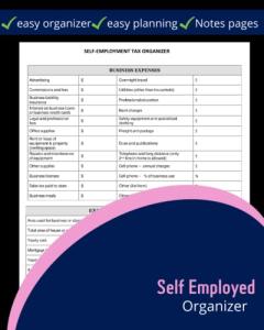 Sole Proprietor Income and Expense Tracker