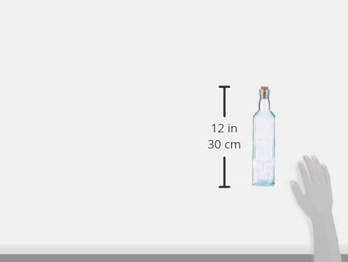 Bormioli Rocco Fiori Bottle - Italian Glassware, 18-1/2 oz