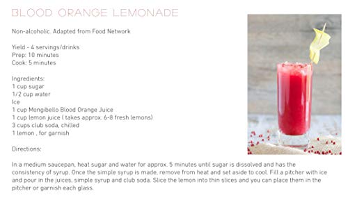 3-pack Mongibello Blood Orange Juice - 100% Fresh Squeezed