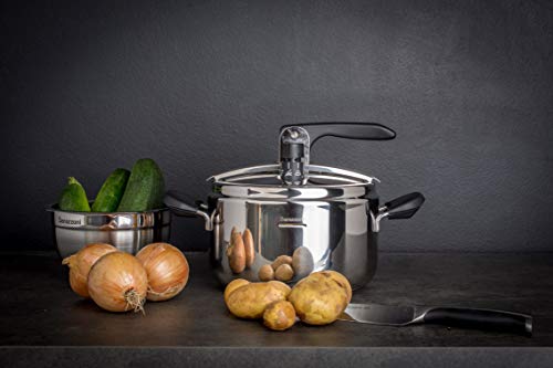 Italian Made Barazzoni Pressure Cooker Rapida (22 cm)