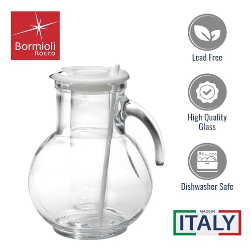 Bormioli Rocco Kufra Glass Pitcher, 72 3/4 oz