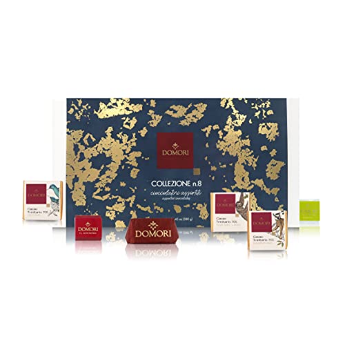 Collection N.8 Chocolate Box Set, Assorted Chocolates in Refined Gift Box, 580 Grams / 20.45 Oz