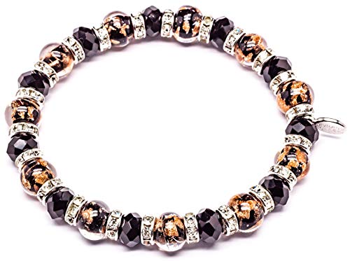 Murano Glass Stretch Bracelet - Handmade in Venice - Italian Jewelry