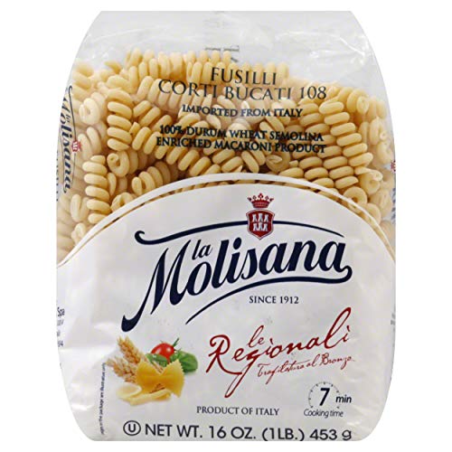La Molisana Fusilli Bucati Cort 1 lb Pack