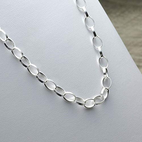 Elegant Sterling Silver Necklace - Made in Italy