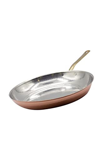 CREARTISTIC Made in Italy 11.8 Inch Copper Fry Pan