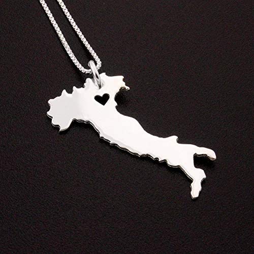 Personalized Italian sterling silver necklace - Perfect gift idea