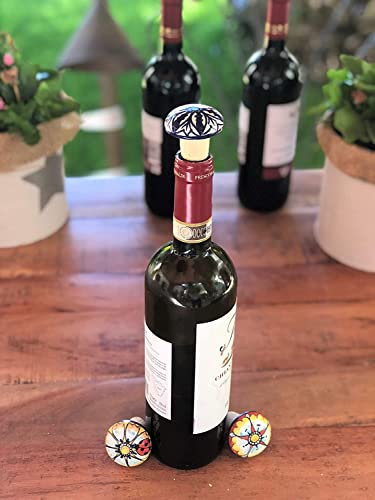 Hand-Painted Italian Ceramic Pottery Set - 3 Pieces