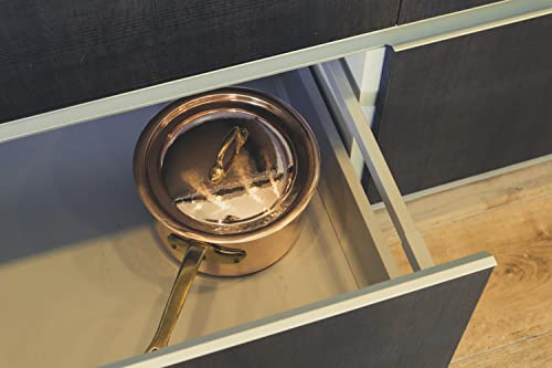 Italian Handmade Small Milk Pot - Tinned Copper