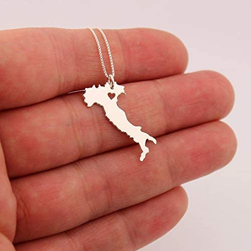 Personalized Italian sterling silver necklace - Perfect gift idea