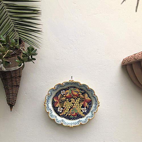 Parrini Italian Ceramic Serving Tray - Hand Painted