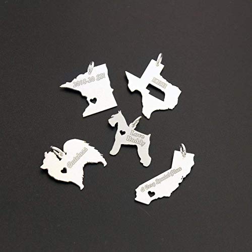 Personalized Italian sterling silver necklace - Perfect gift idea