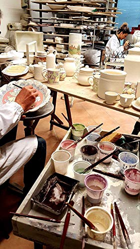 Hand Painted Italian Ceramic Dinnerware Set - Made in Italy