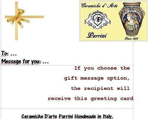 Parrini Italian Ceramic Serving Tray - Hand Painted