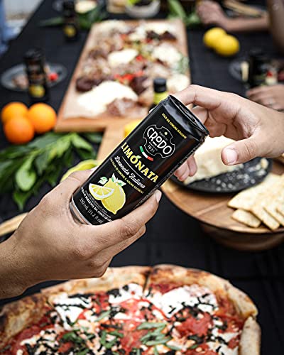 Fonti Di Crodo Limonata, Italian Sparkling Lemonade 11.2oz (24 pack)