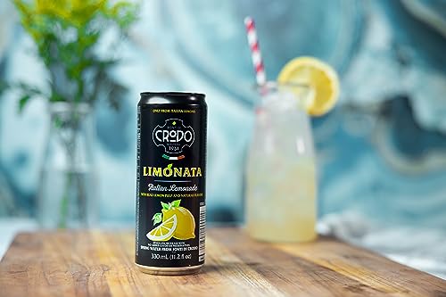 Fonti Di Crodo Limonata, Italian Sparkling Lemonade 11.2oz (24 pack)